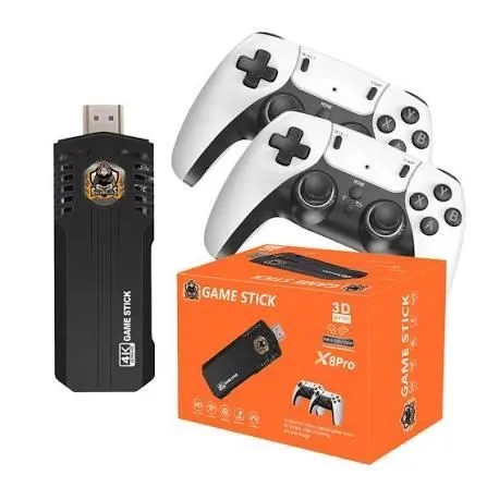 Control Joystick Inalambrico 4k X8pro Color Black
