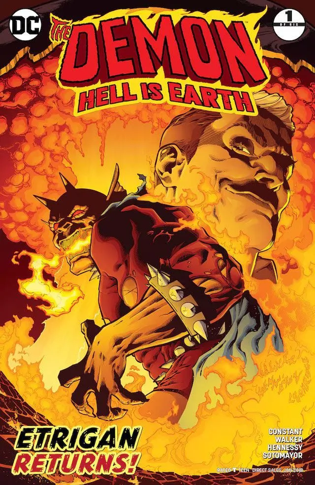 THE DEMON: HELL IS EARTH ANDREW HENNESSY & BRADLY WALKER VAR (11/22/2017)