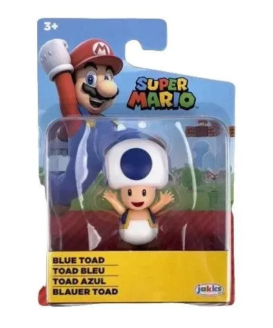 Super Mario - Blue Toad - Jakks
