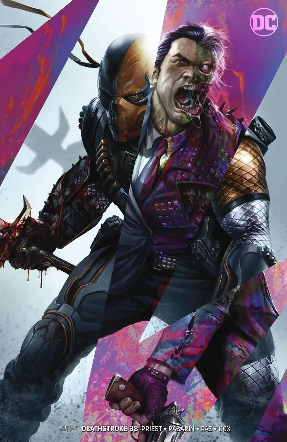 DEATHSTROKE #38 FRANCESCO MATTINA VAR (12/05/2018)