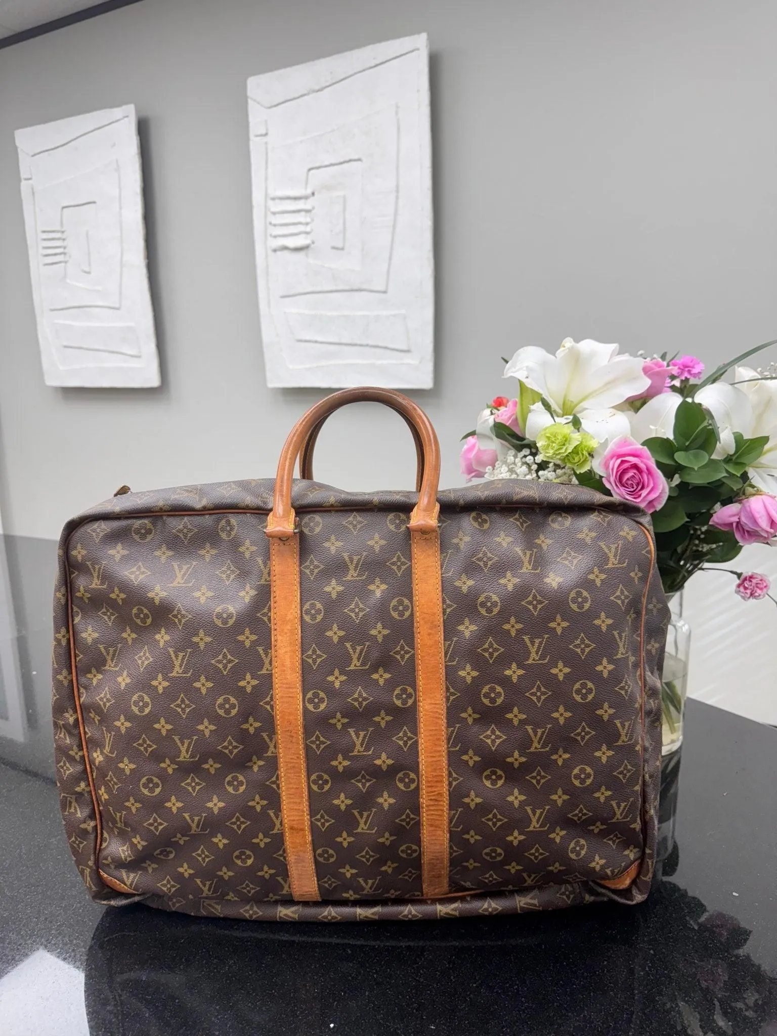 Louis Vuitton Monogram Sirius 55 Suitcase