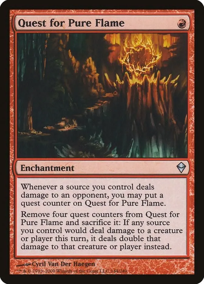 ZEN, Quest for Pure Flame, Standard, 144, U, Near Mint, Normal, EN