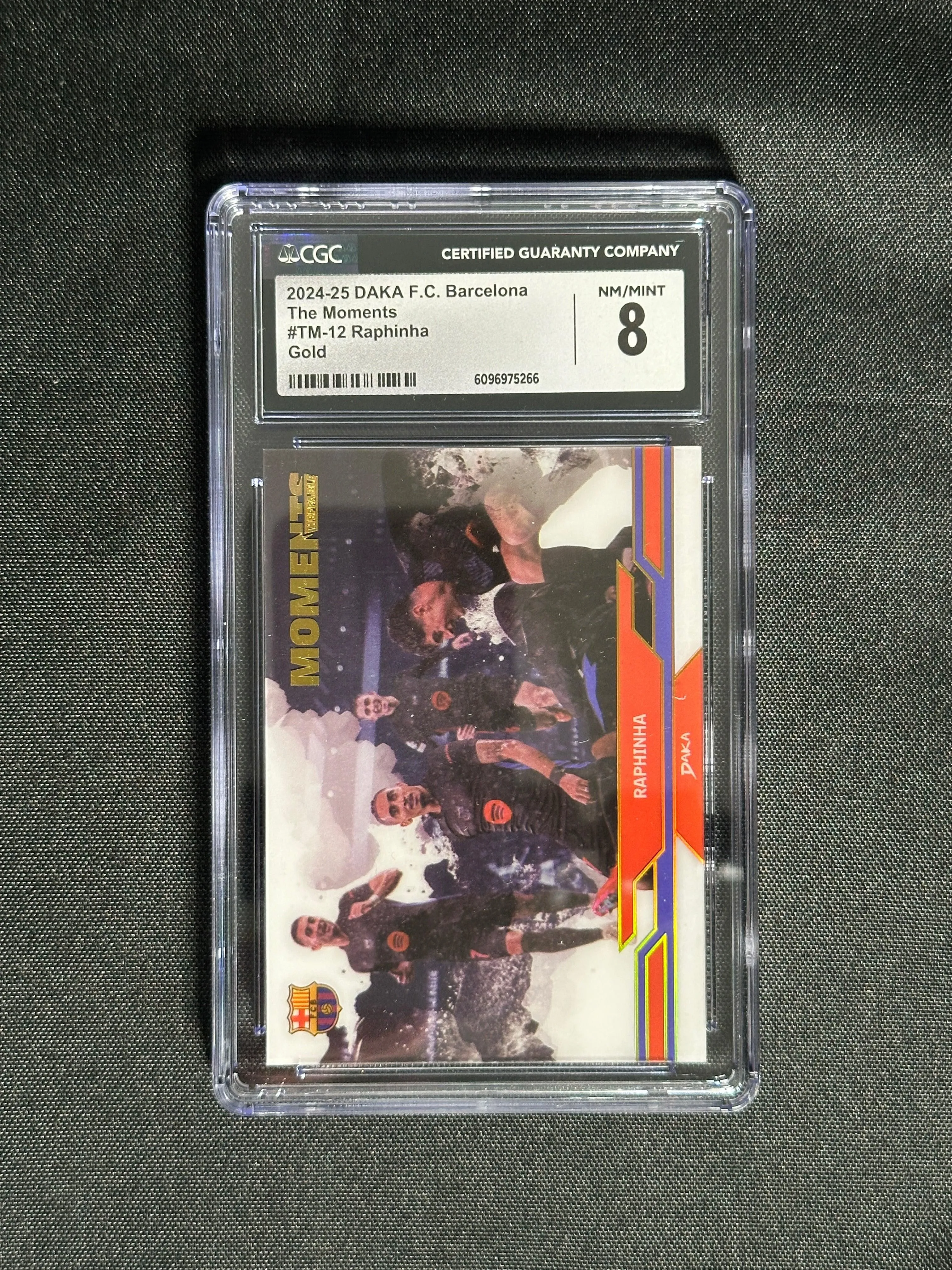 Raphinha Moments Numbered Parallel 9/10 - DAKA Barcelona 2024/25