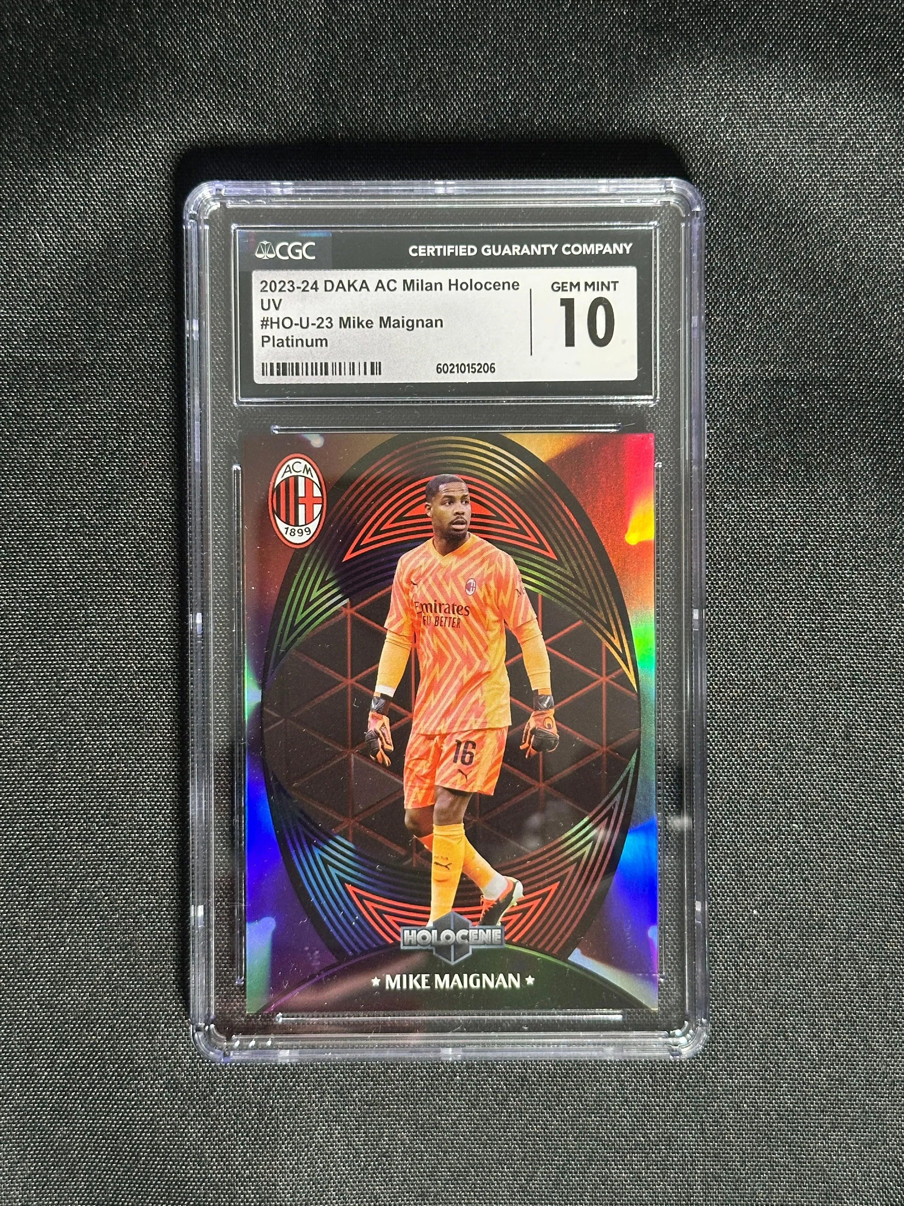 Mike Maignan Numbered Parallel 1/1 - DAKA AC Milan 2023/24