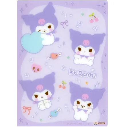 KUROMI Sanrio Characters "Marshmallow Pop Designs" Clear Desk Pad