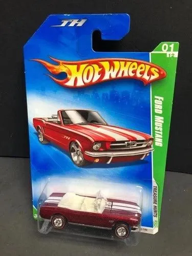 Hot Wheels 09 Super Treasure Hunt Ford Mustang Diecast Model Car