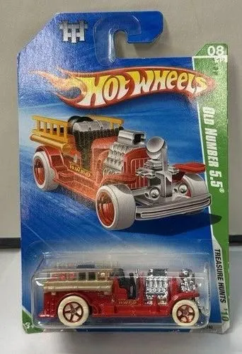Hot Wheels Super Treasure Hunt Old Number 5.5 Diecast Model Car