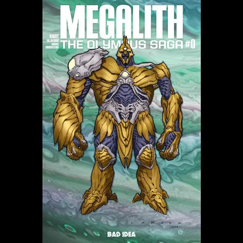 OLYMPUS SAGA MEGALITH #0 (OF 3) CVR A LEWIS LAROSA