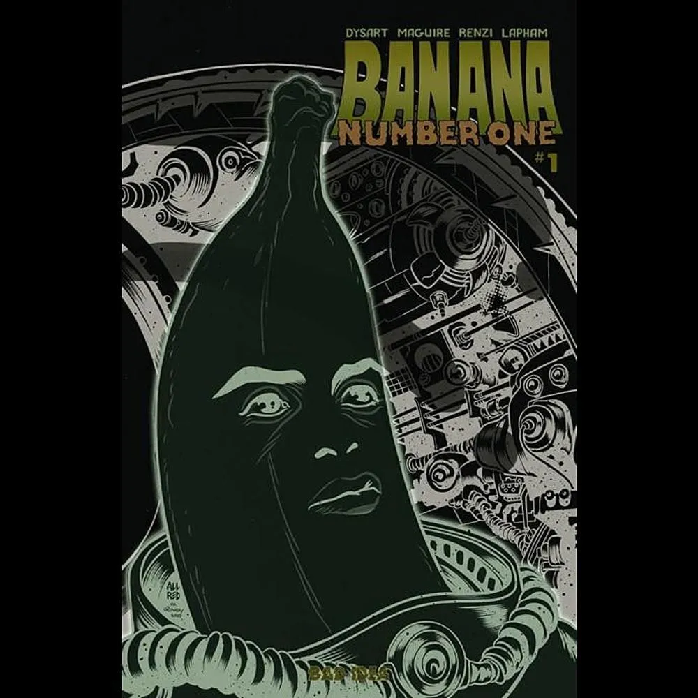 BANANA NUMBER ONE #1 (ONE SHOT) CVR E MICHAEL ALLRED GLOW IN THE DARK VAR