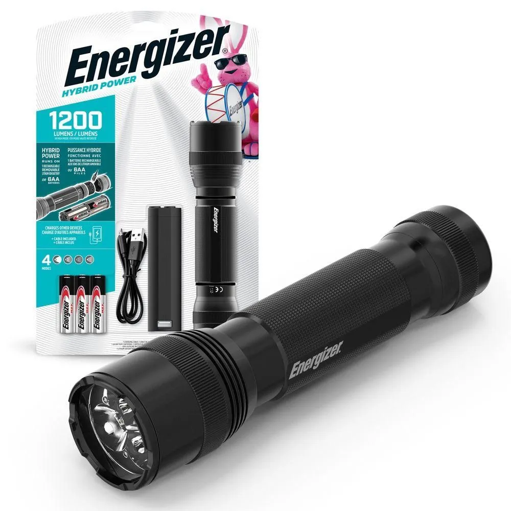 New without box - Energizer Hybrid Power Tactical Flashlight