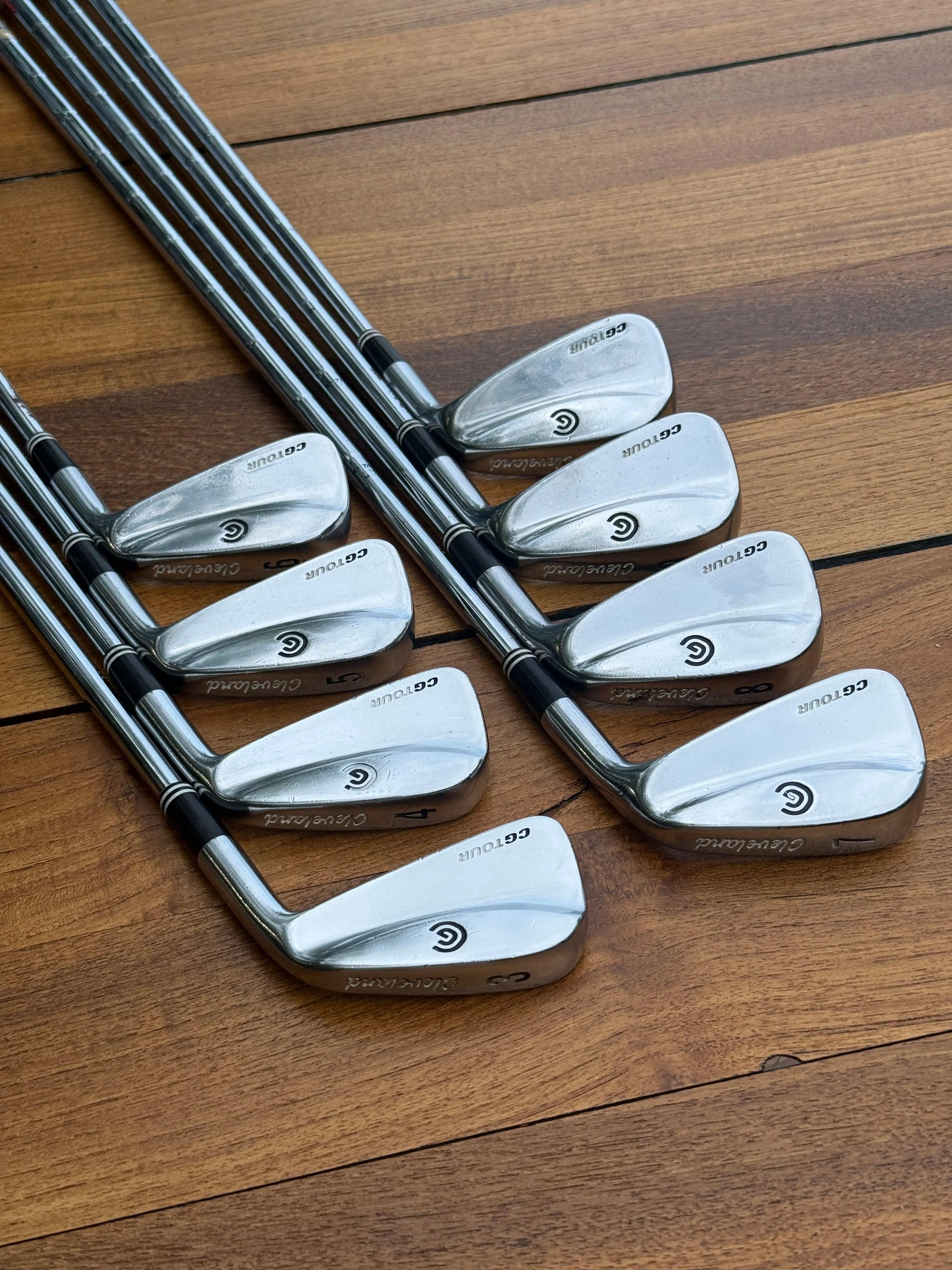 Cleveland CG Tour Irons Set 3-PW w/Extra Stiff Shafts