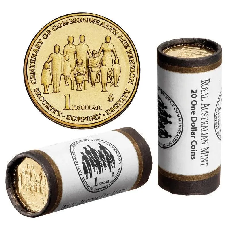 2009 $1 Centenary of Age Pension RAM Roll