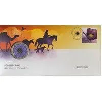 2020 Remembering Animals in War PMC - Purple Poppy Medallion - 1759