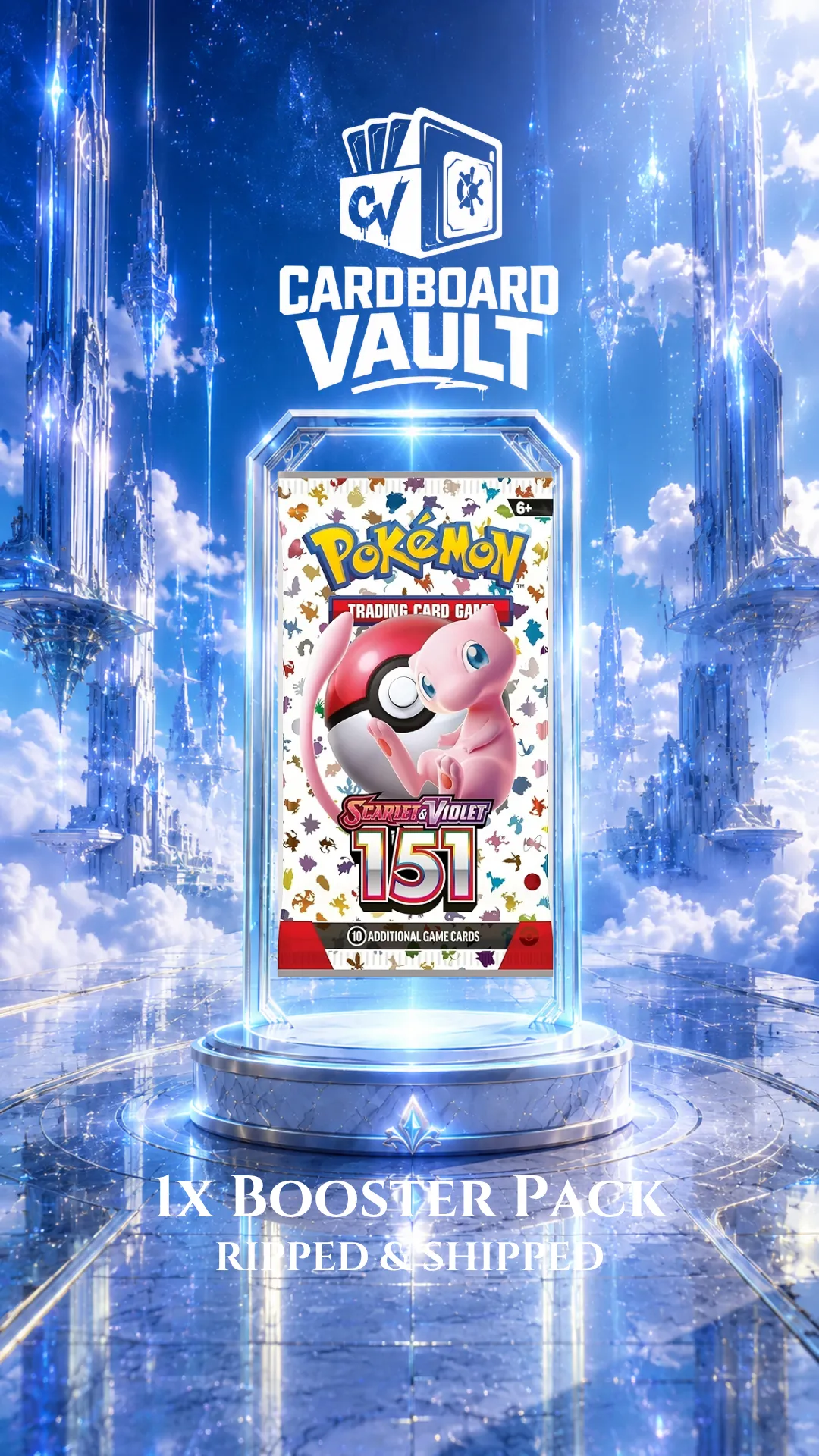 1x 151 BOOSTER PACK