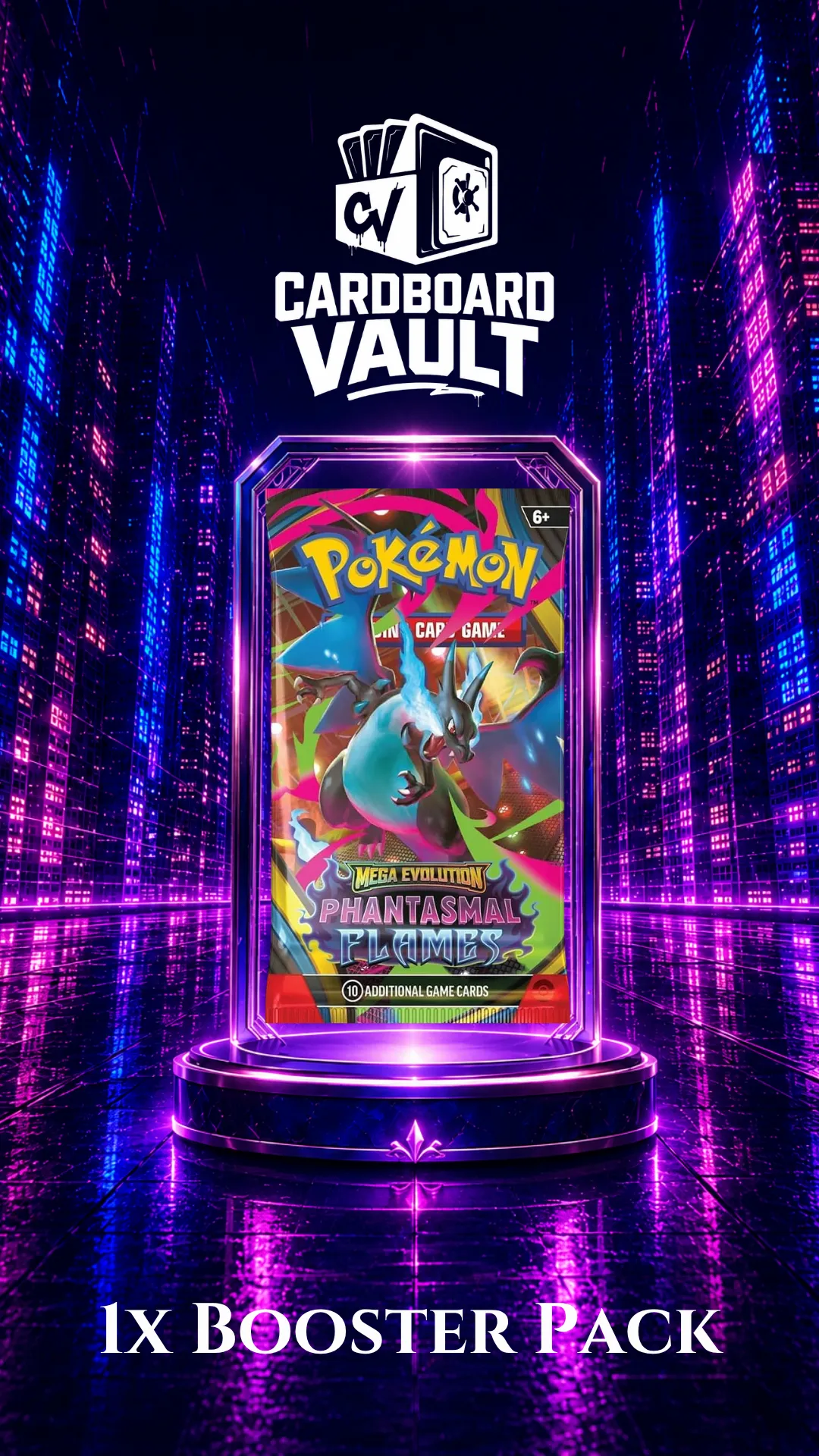 1x PHANTASMAL FLAMES BOOSTER PACK