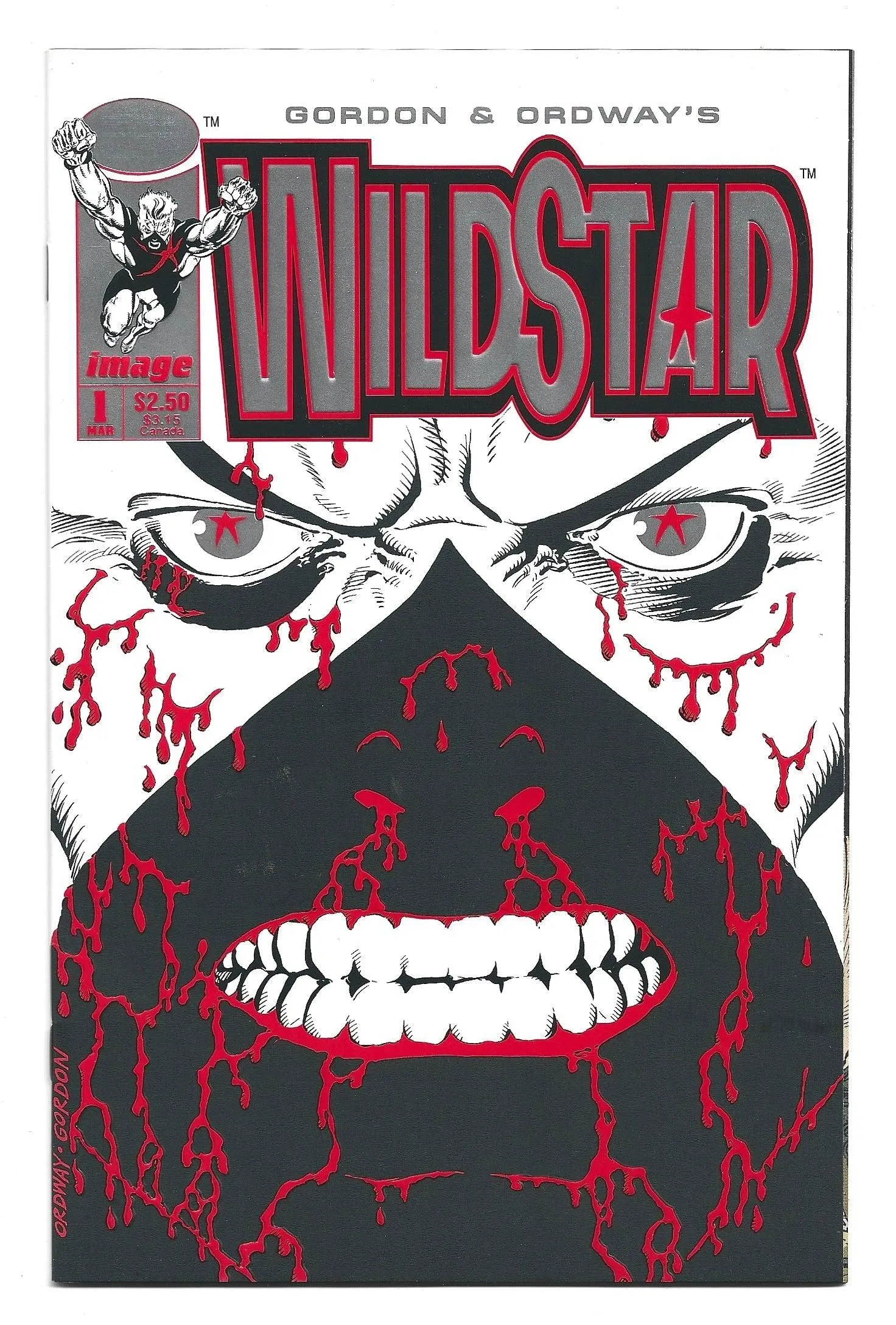 Wildstar #1 Embossed Foil Cover