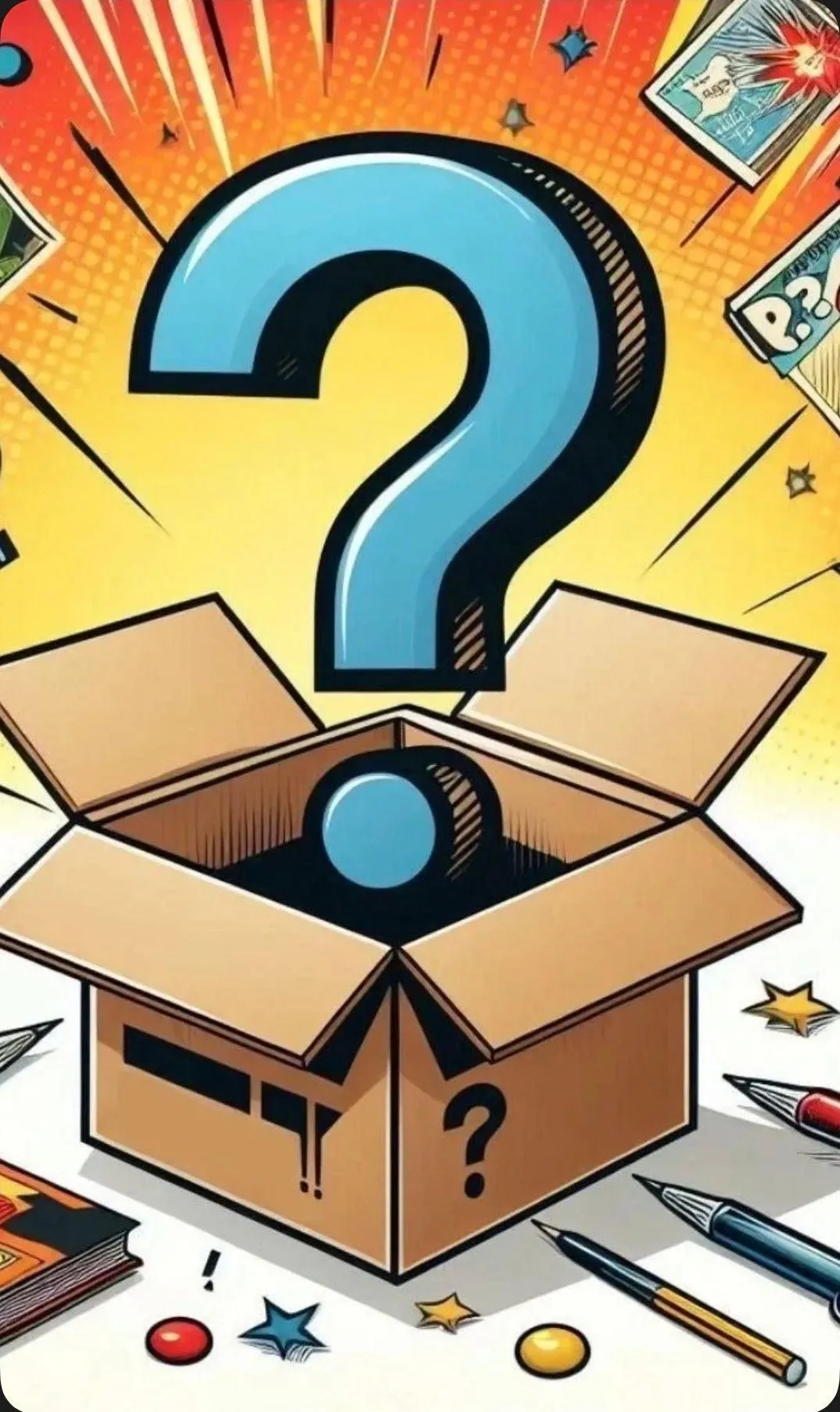 Comic Pull Game - PICK A NUMBER
