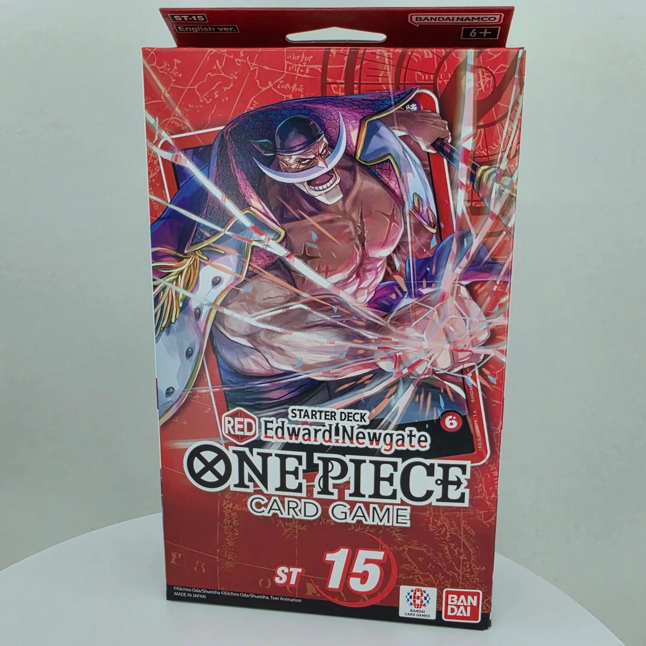 ENGLISH One Piece TCG: Red Edward Newgate ST-15 Starter Deck