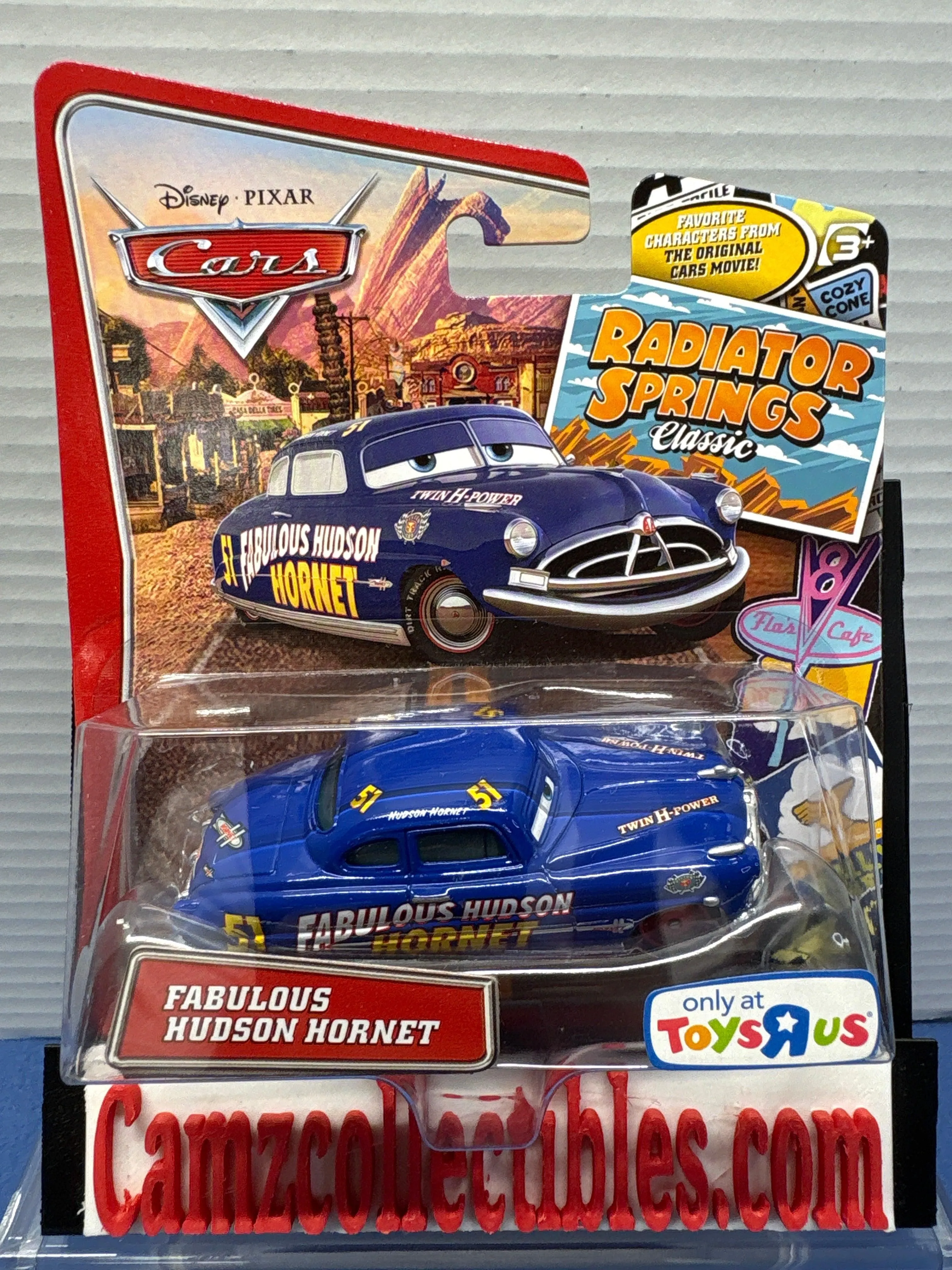 Disney Pixar Cars Radiator Springs Classic Toys R Us Exclusive Fabulous Hudson Hornet