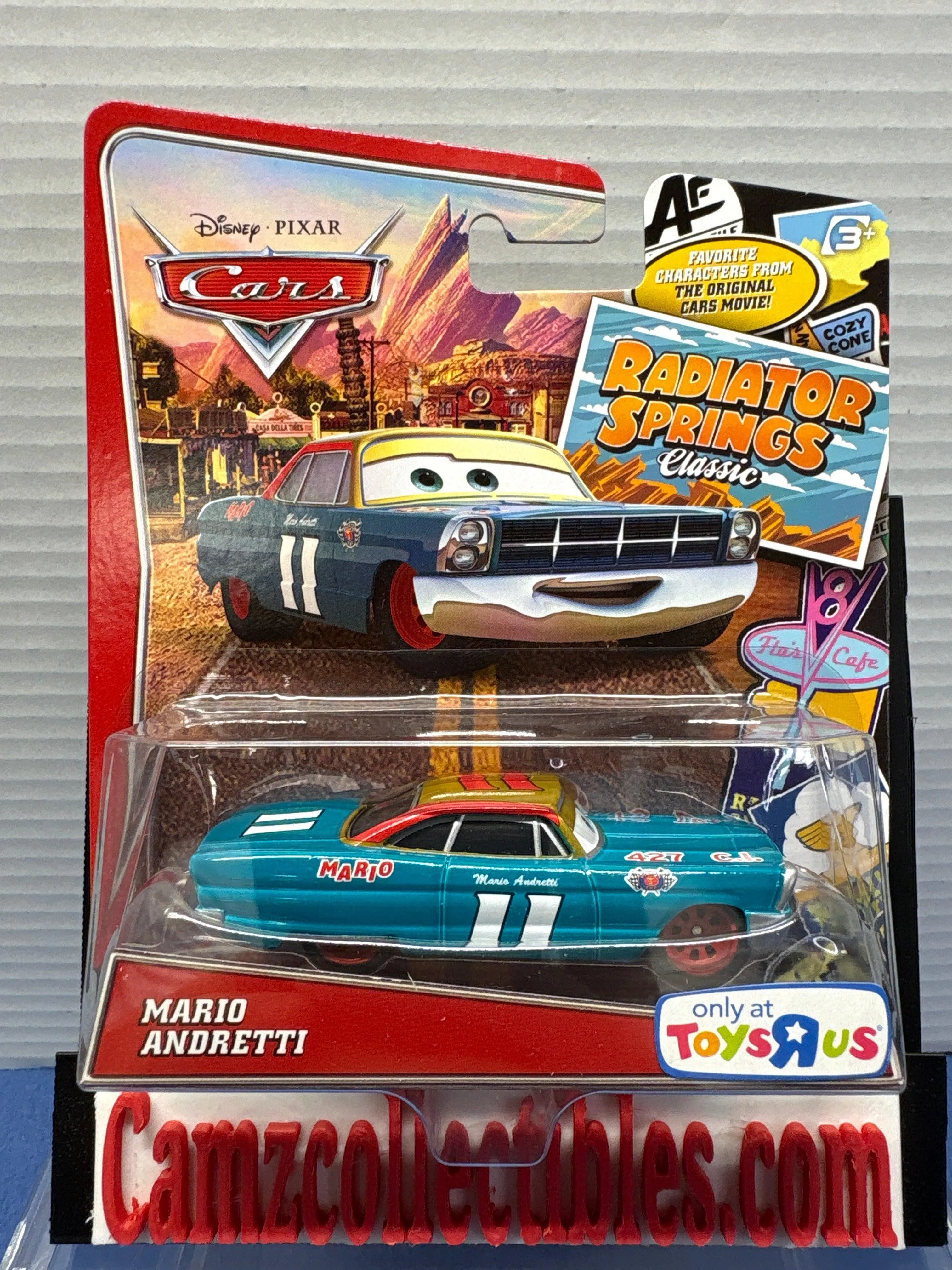 Disney Pixar Cars Radiator Springs Classic Toys R Us Exclusive Mario Andretti