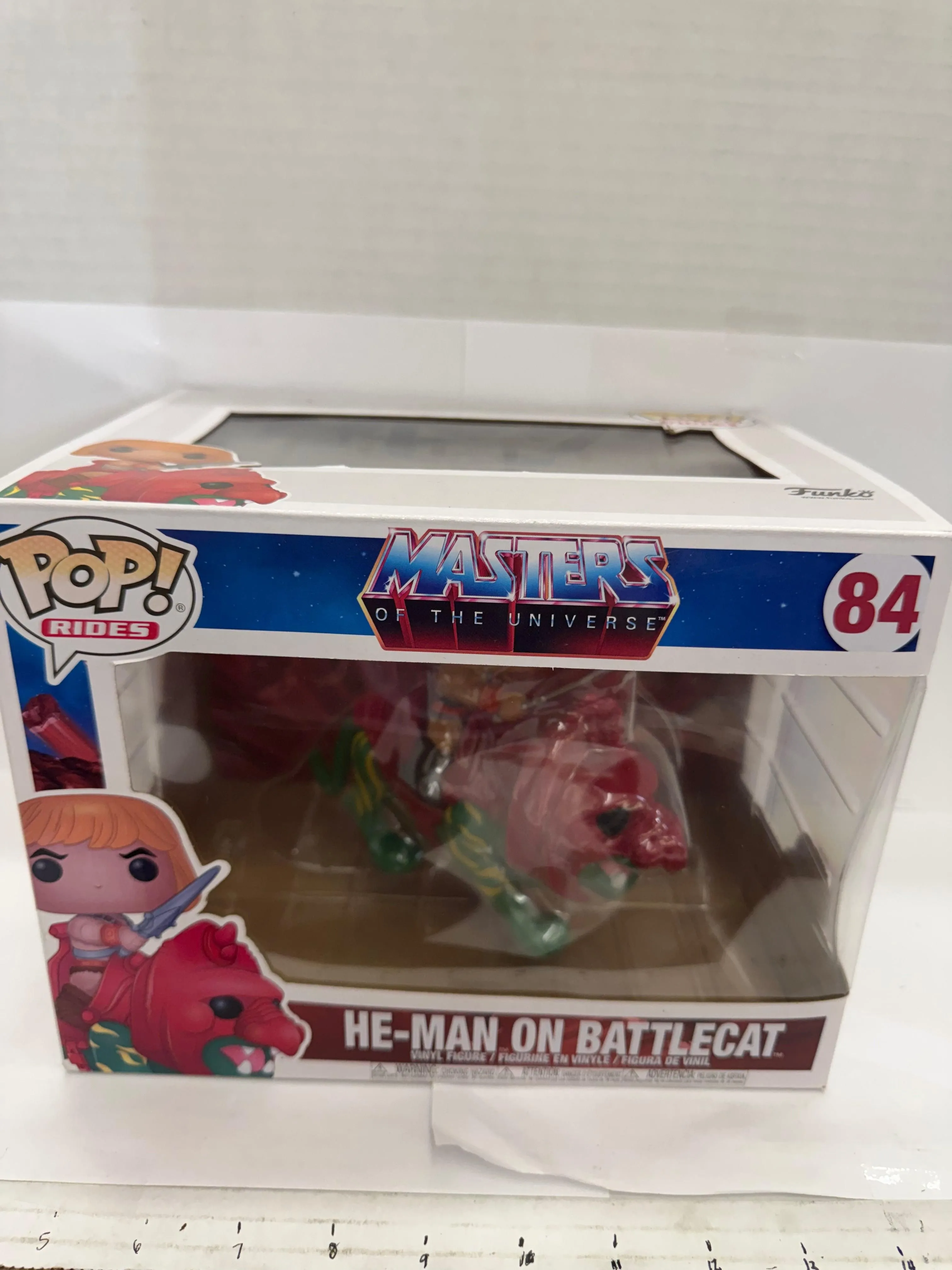 Funko Pop! Rides: Masters of the Universe - He-Man on Battle Cat #84