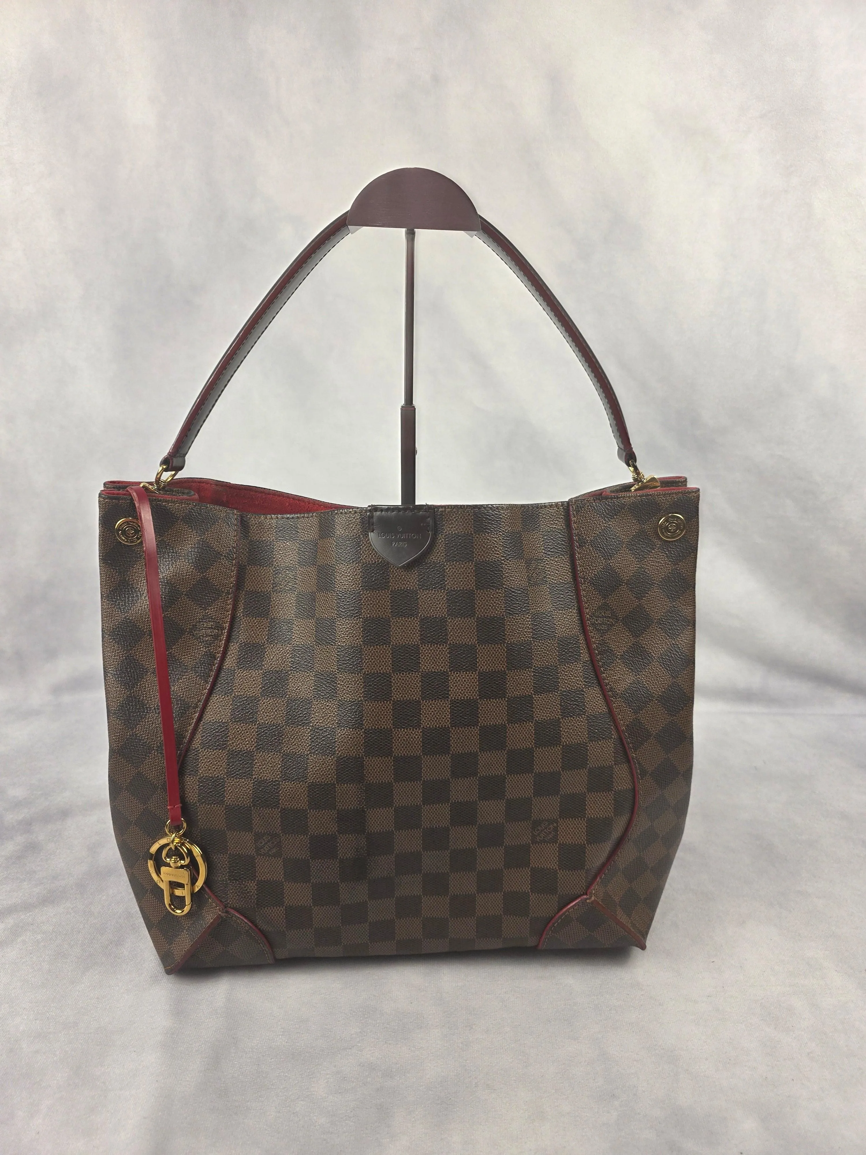 Louis Vuitton Damier Ebene Caïssa Hobo Bag, SR1157