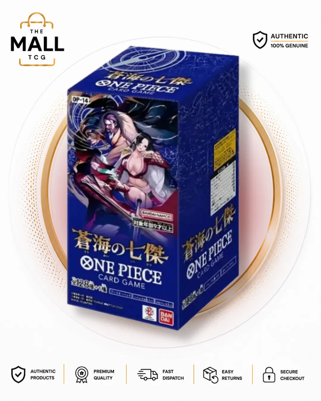 OP14 The Azure Sea's Seven Japanese Booster Box | One Piece Card Game