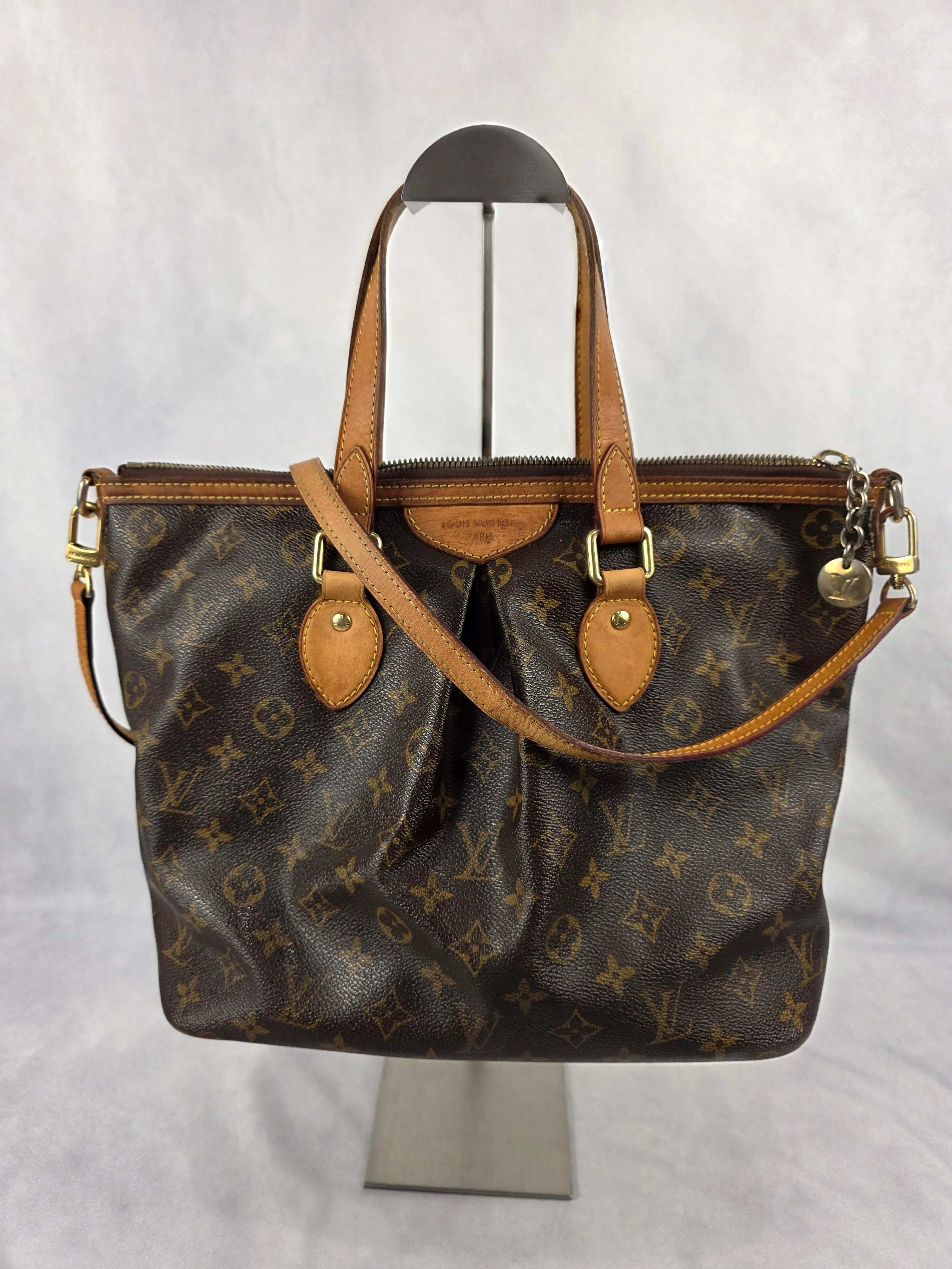 Louis Vuitton Monogram Canvas Palermo PM Bag, SR2130