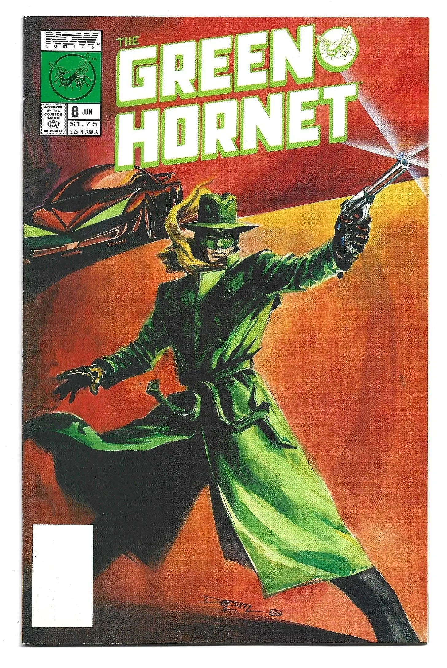 The Green Hornet #8 Lenin Delsol Cover Art