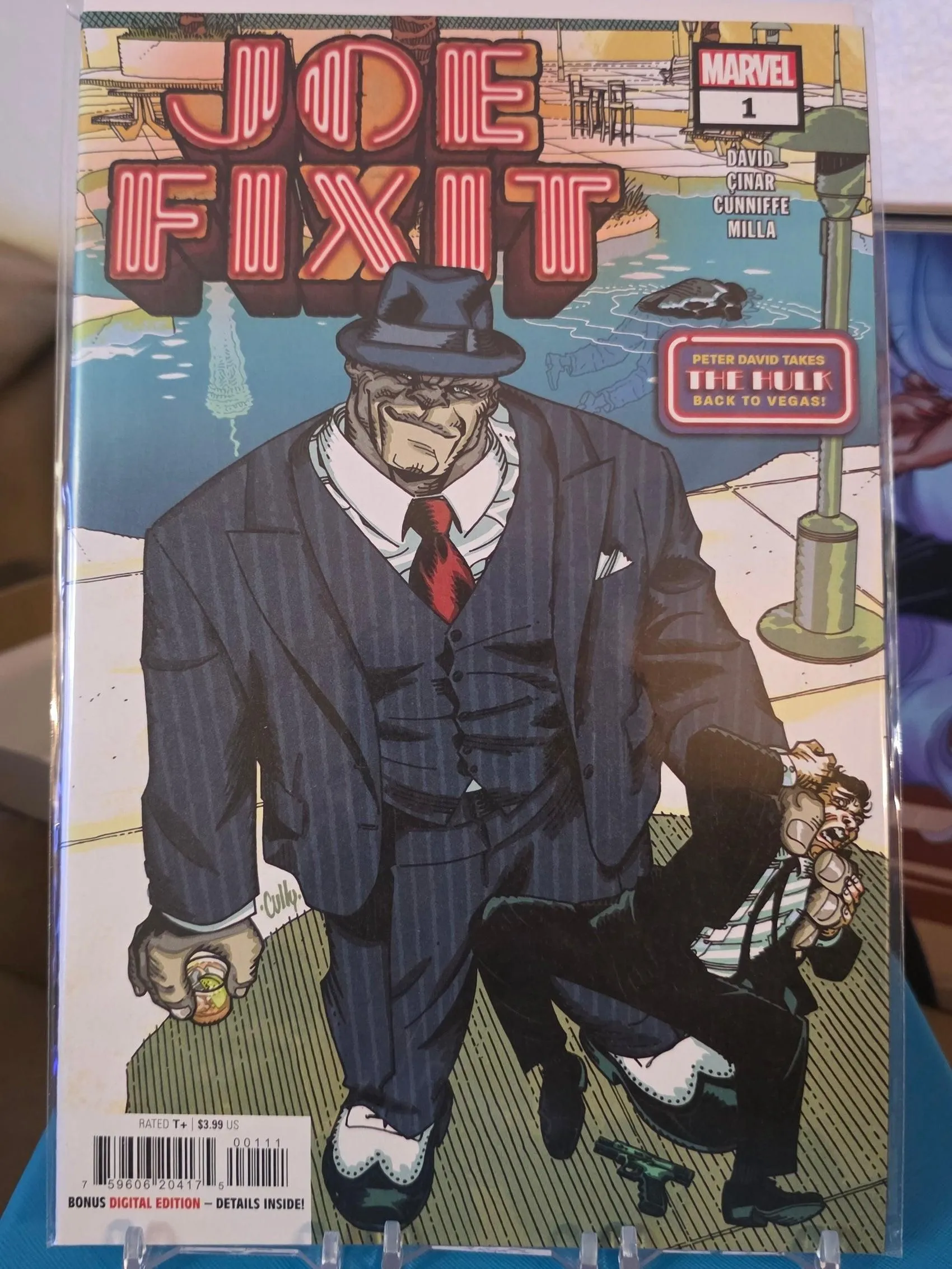 Joe Fixit #1 Cover A Cully Hamner Peter David Incredible Hulk Vegas Era Marvel 2023 NM