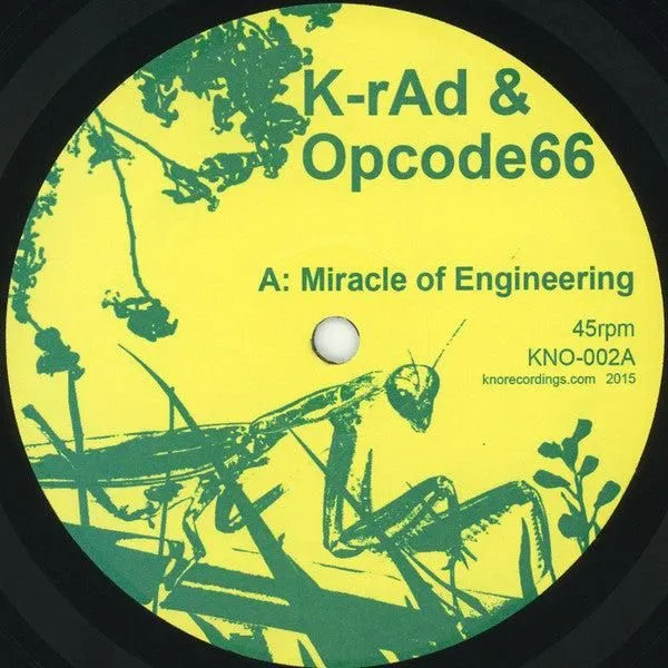 K-rAd & Opcode66 - KNO-002 (12", Ltd)