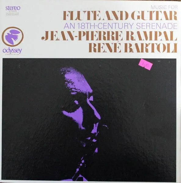 Jean-Pierre Rampal & René Bartoli - Music For Flute And Guitar (An 18th Century Serenade) (LP, RE)