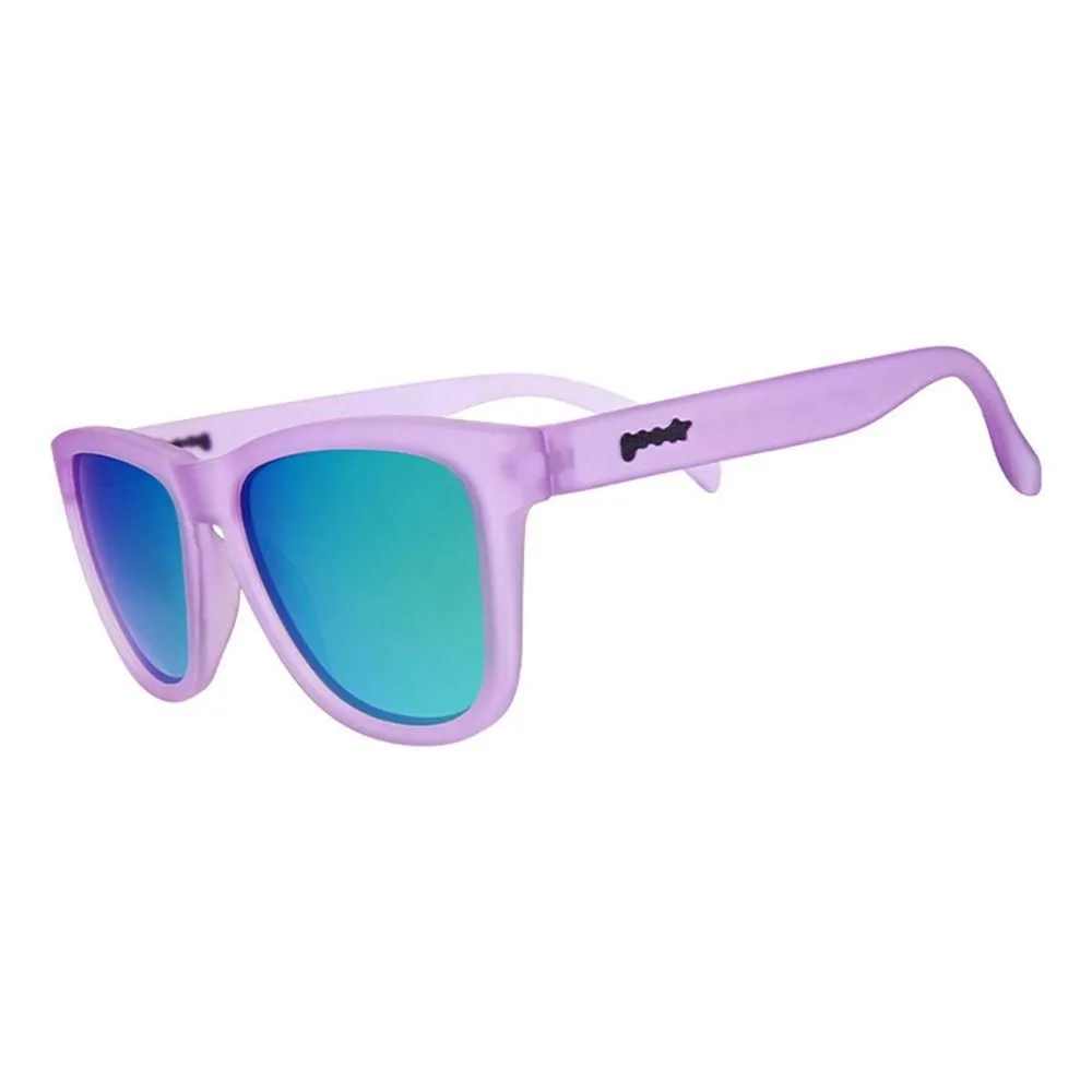 New without Tags - goodr Adult Lilac It Like That!!! Plastic Rectangle Sunglasses - Purple