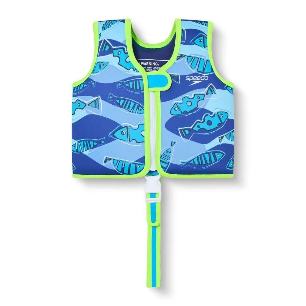 Open-box - Speedo Kids' Swim Vest - Skeleton Fish S/M