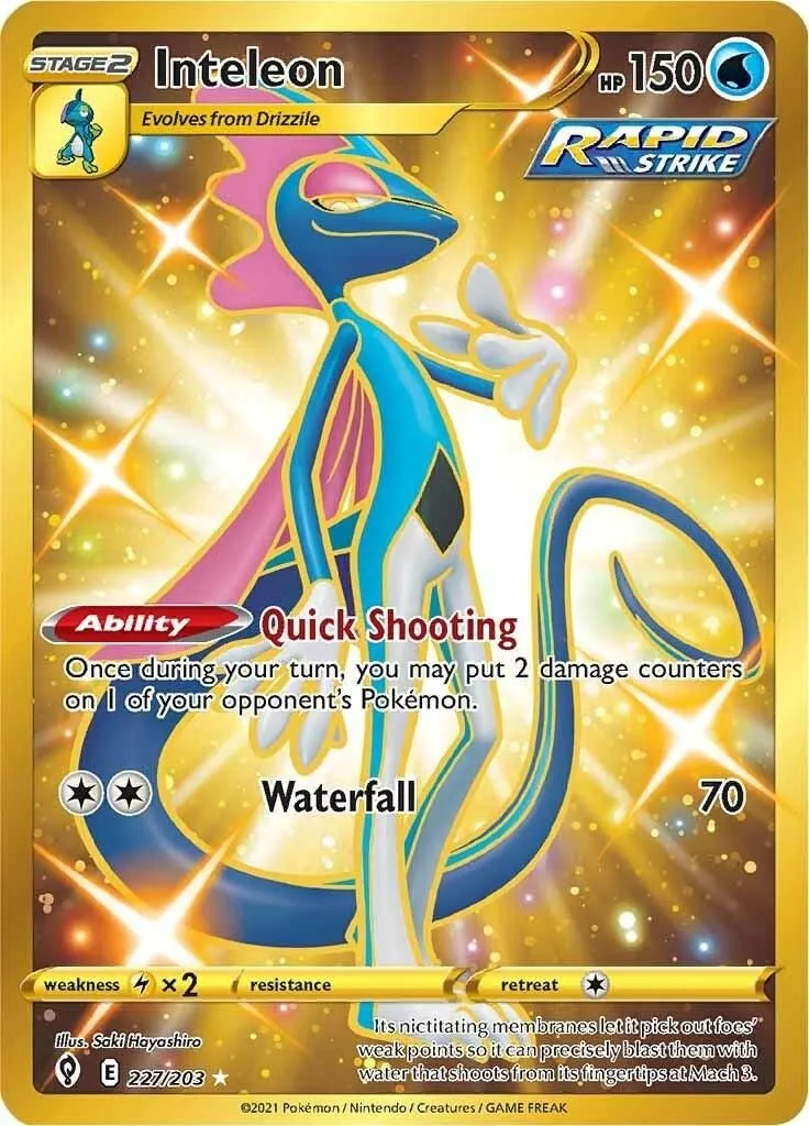 Inteleon 227 — Evolving Skies — Holo