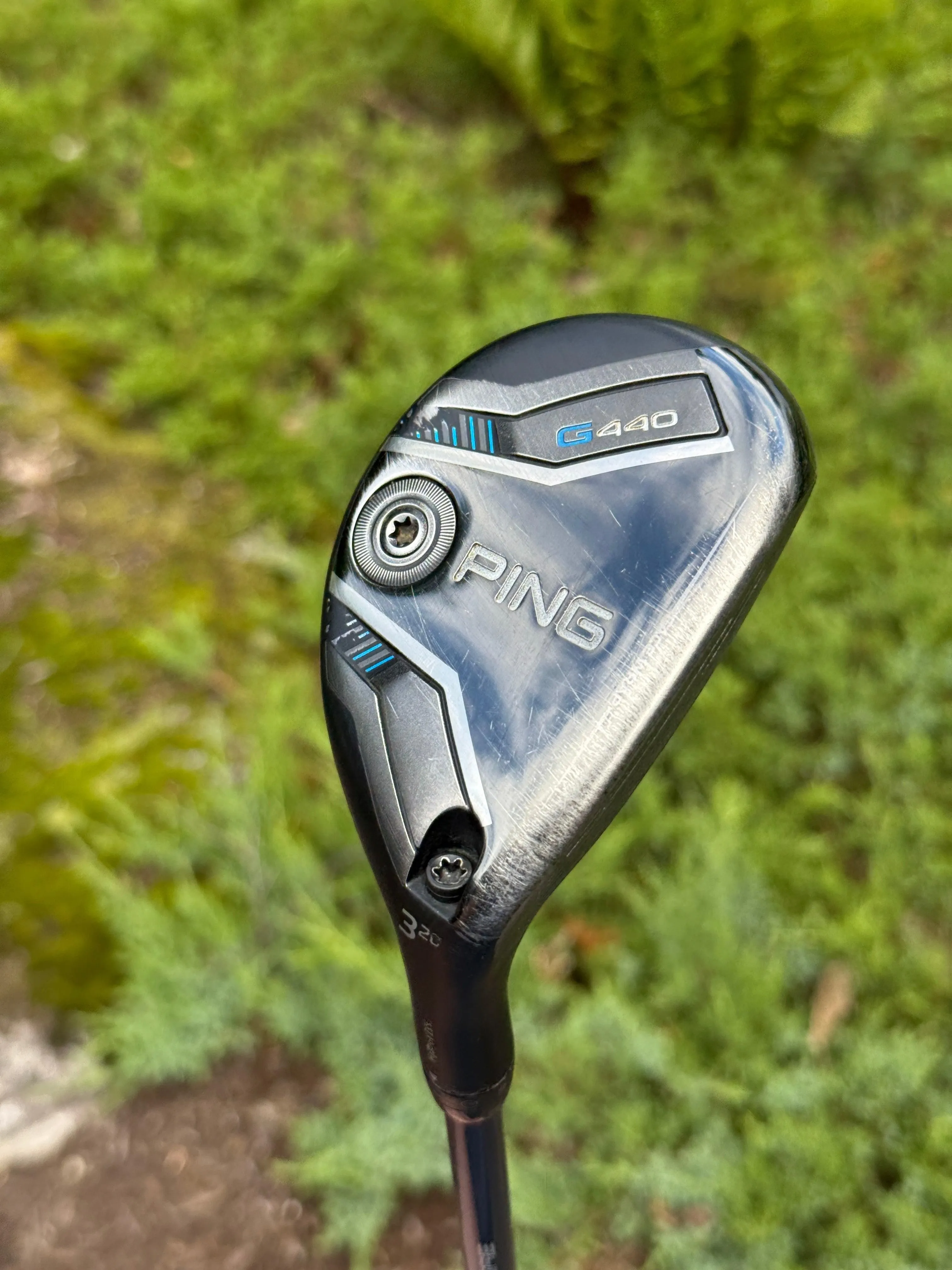 Ping G440 20° 3 Hybrid w/Velocore 8-S 80g Stiff Flex Shaft