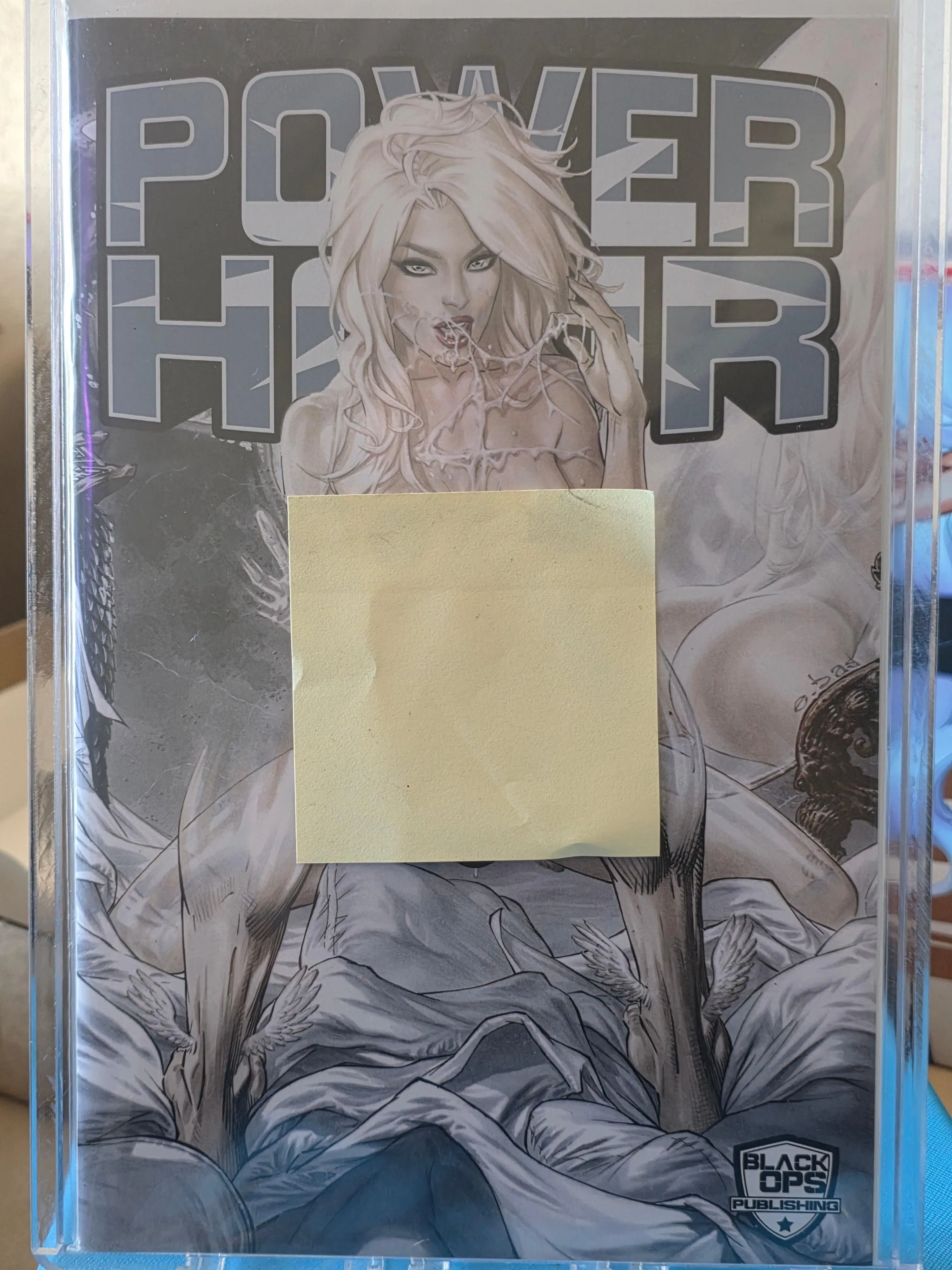 Power Hour #1 eBas Black Ops Publishing Kickstarter Naughty Variant LTD 100 NM