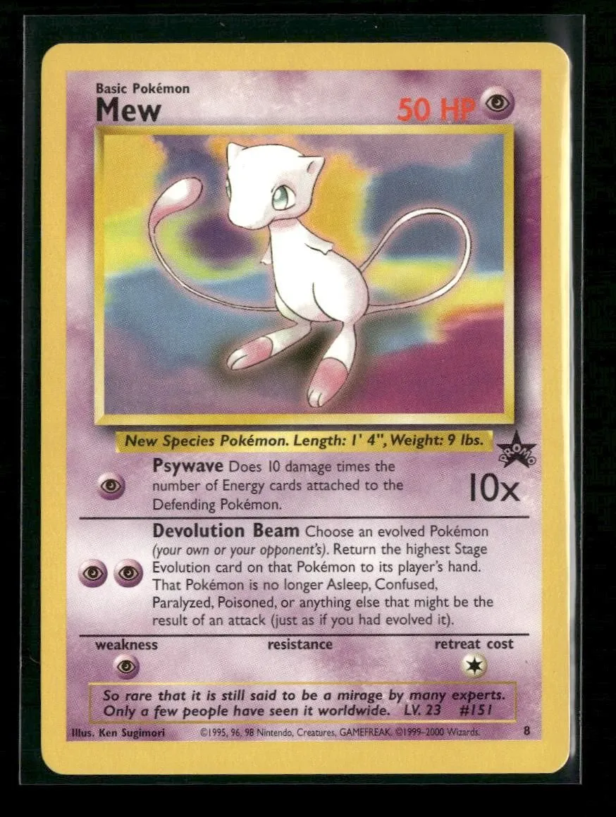 WoTC Promo Mew (8) #08/53