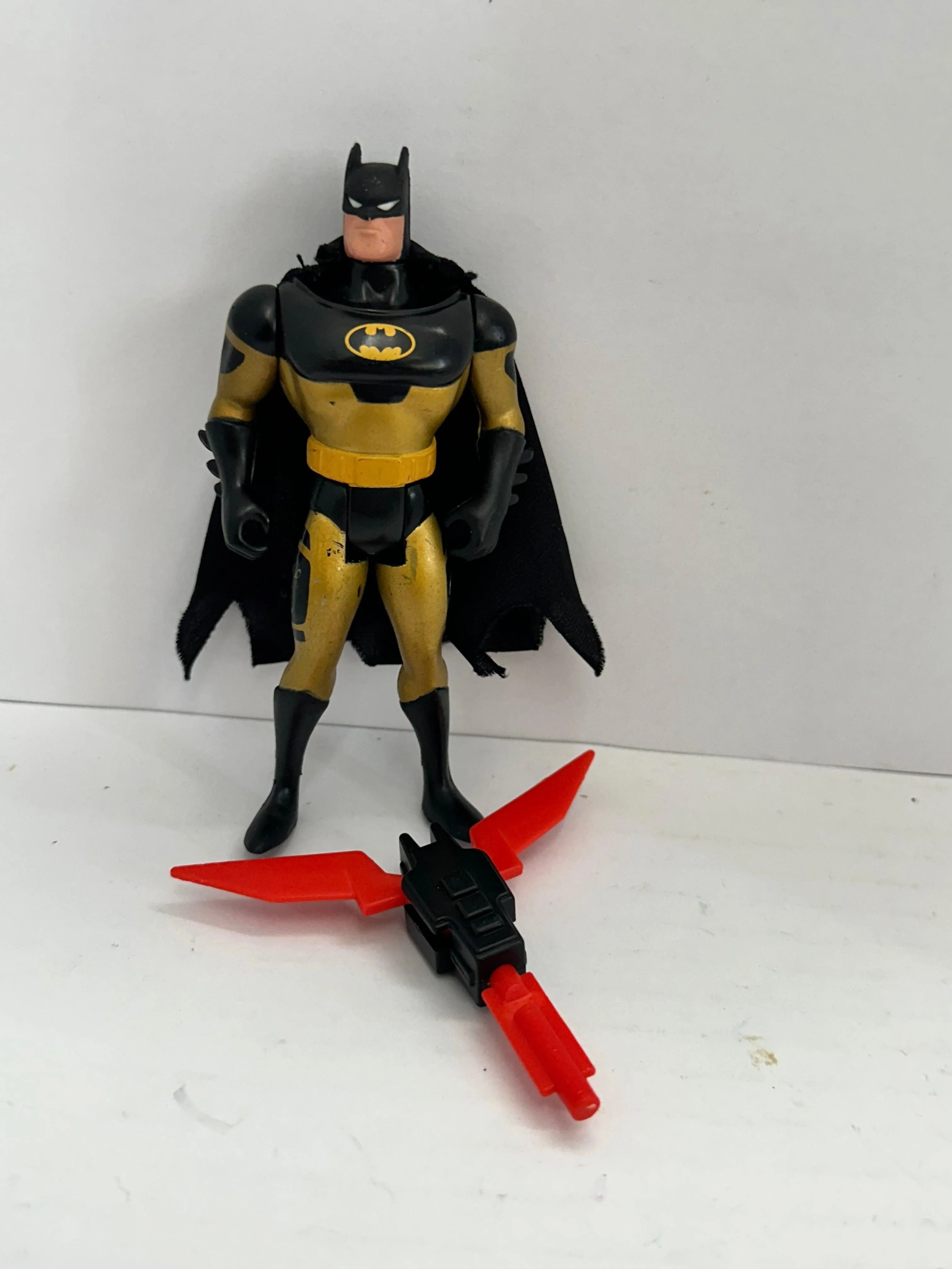 Golden Batman Knight Star 1993 DC Comics Kenner Action Figure