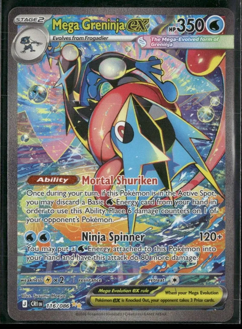 ME04: Chaos Rising Mega Greninja ex #116/086