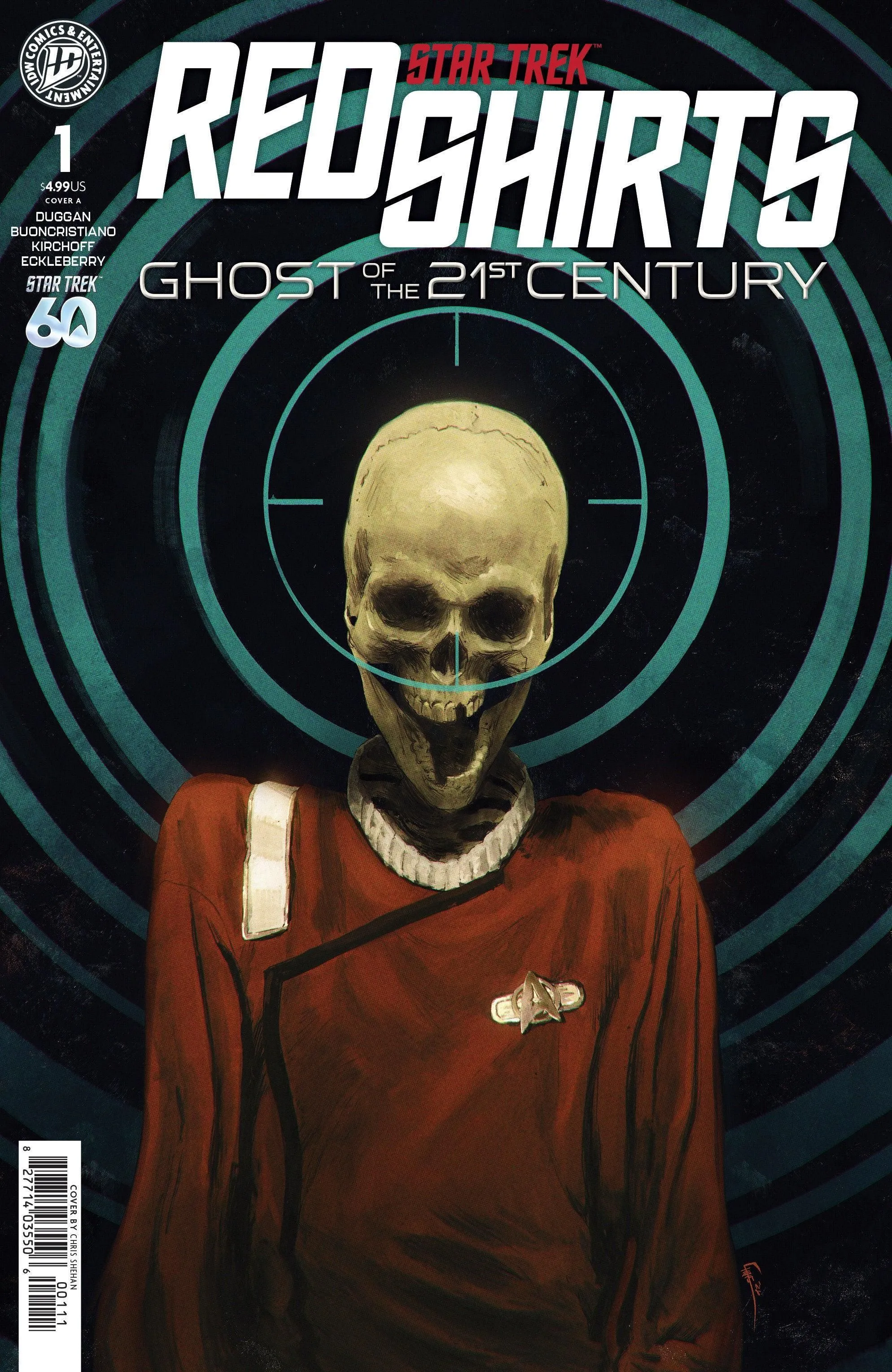 Star Trek: Red Shirts--Ghost of the 21st Century #1 Cover A (Shehan)