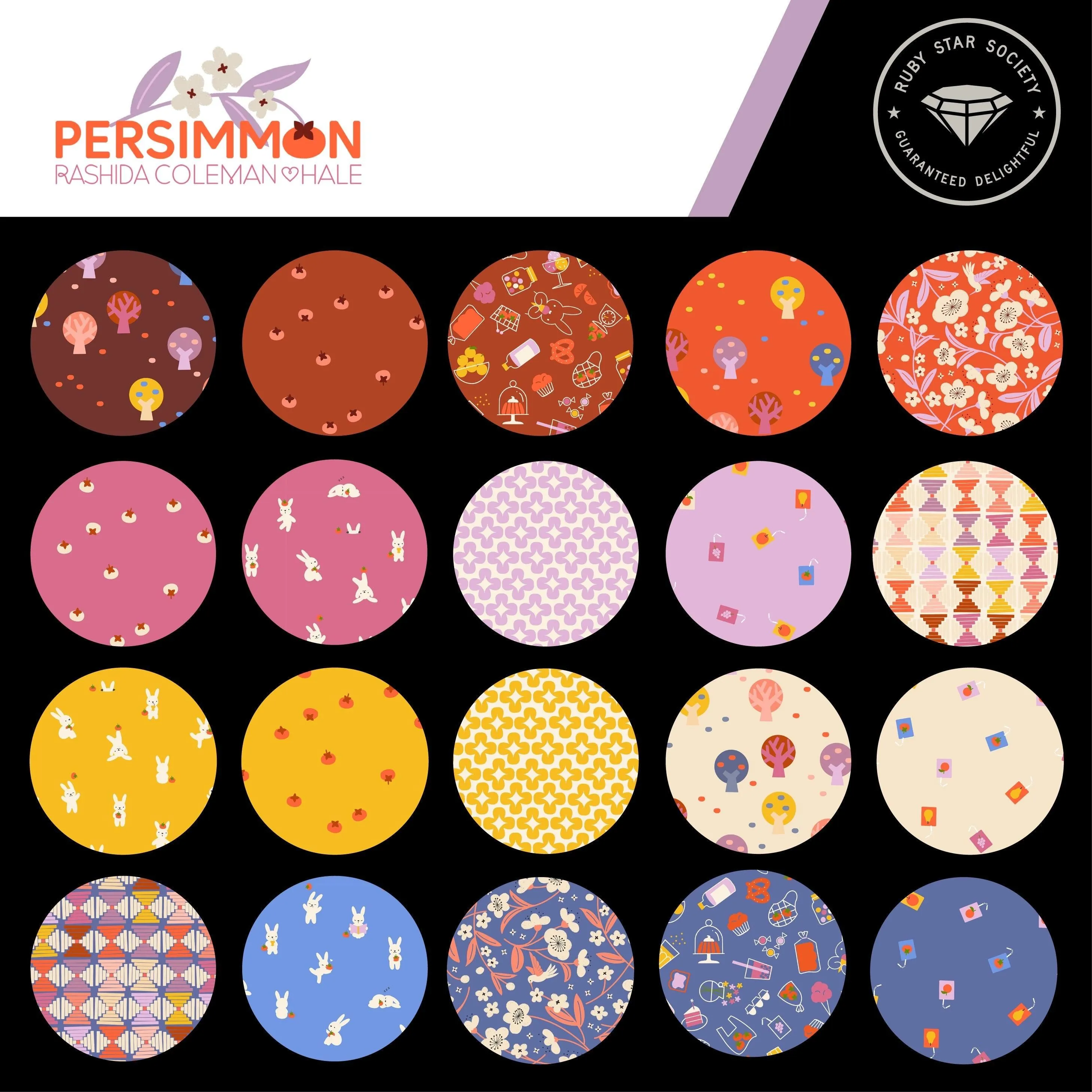 Persimmon Fat Quarter Bundle
