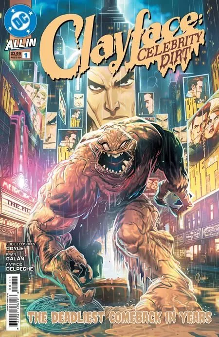 CLAYFACE CELEBRITY DIRT #1 (OF 6) CVR A FRAN GALAN