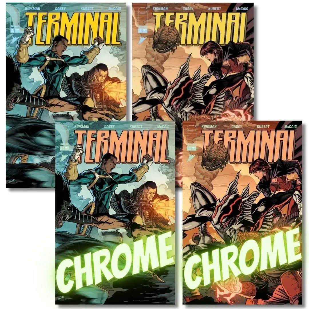 TERMINAL #1 CONNECTING COVER SETS - CHROME & REG - KIRKMAN - PRESALE 07/22/26
