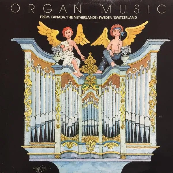 Daniel Glaus, Robert Girard, Jos van der Kooy, Lars Hagström (3) - Organ Music From Canada / The Nederlands / Sweden / Switzerland - Group Of Four Organ Project (2xLP)