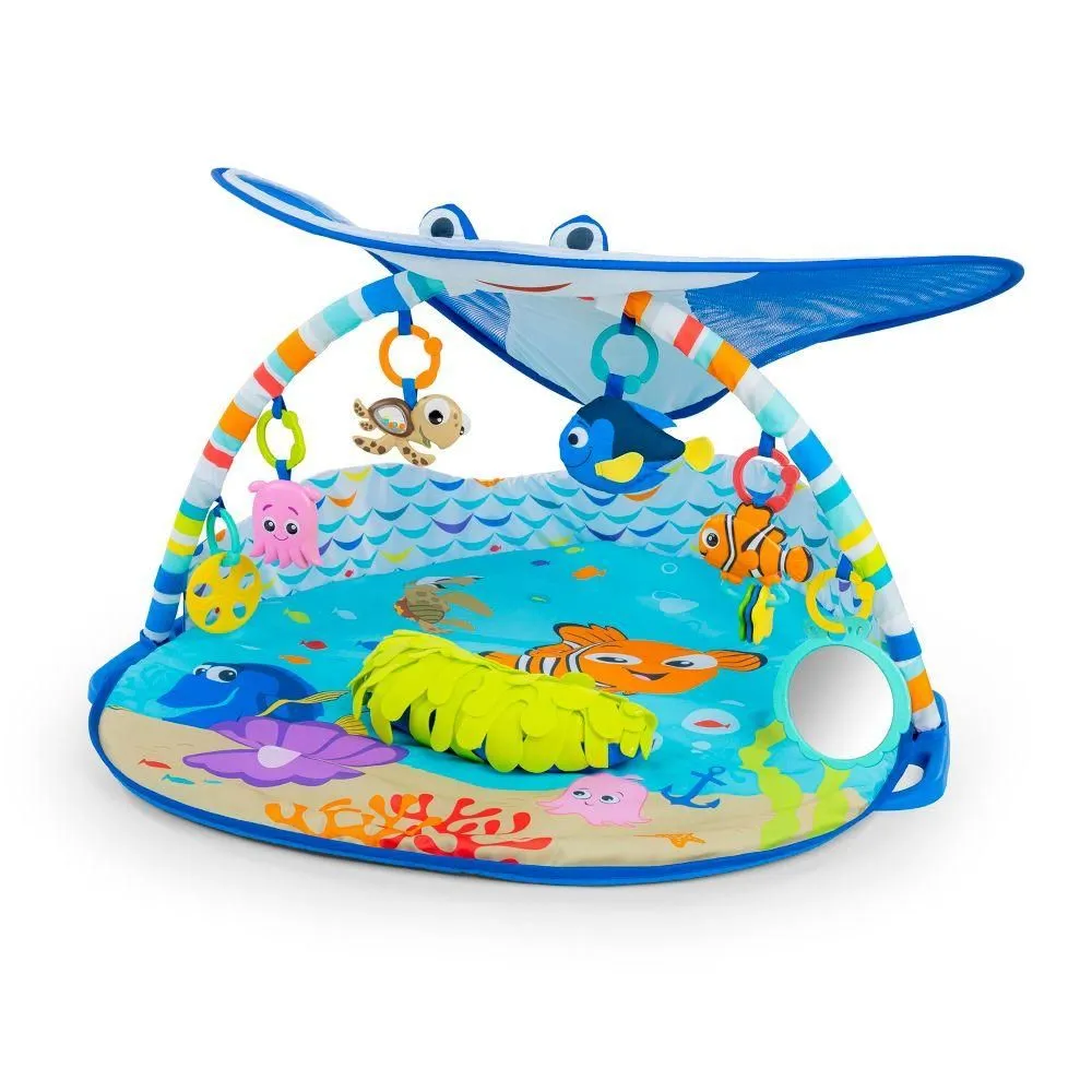 New without Tags - Disney Baby Finding Nemo Mr. Ray Ocean Lights Activity Gym