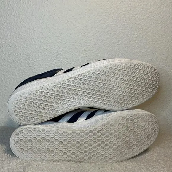 Adidas Gazelle classic Navy blue Mens size 12 sneakers casual shoes classic   Whatnot: Shop, Sell, Connect