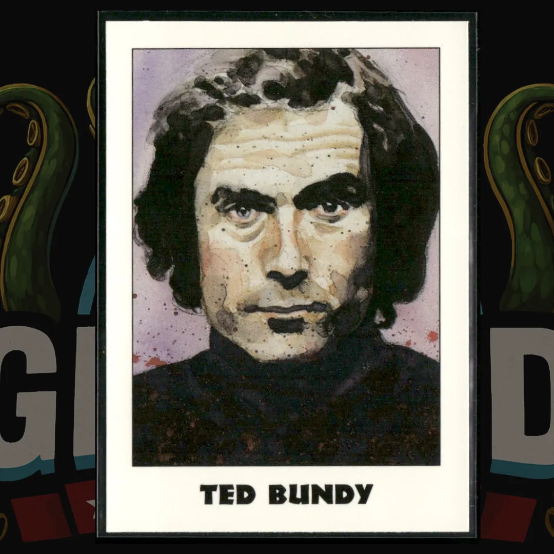 1992 Eclipse True Crime Card 88 Theodore Ted Bundy