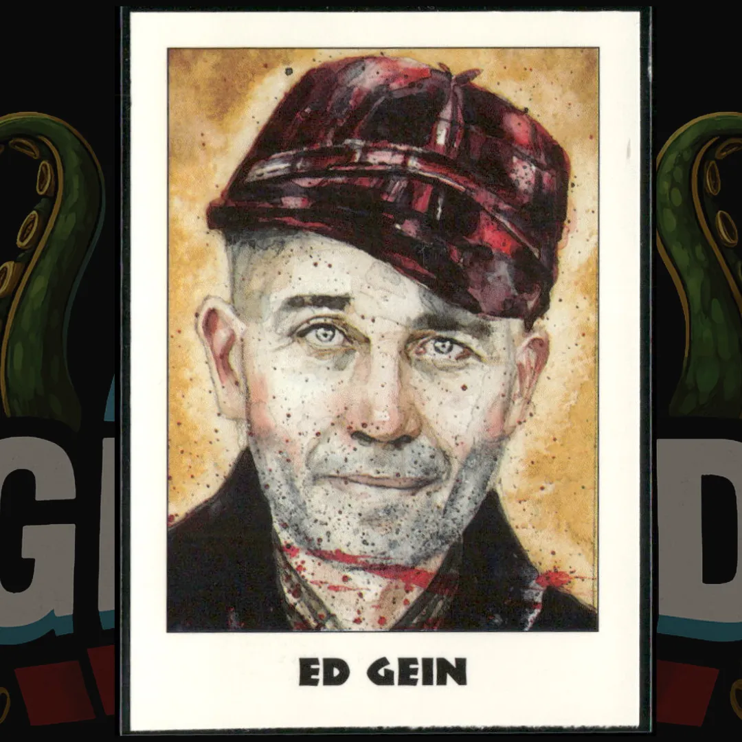 1992 Eclipse True Crime Card 81 Edward Gein