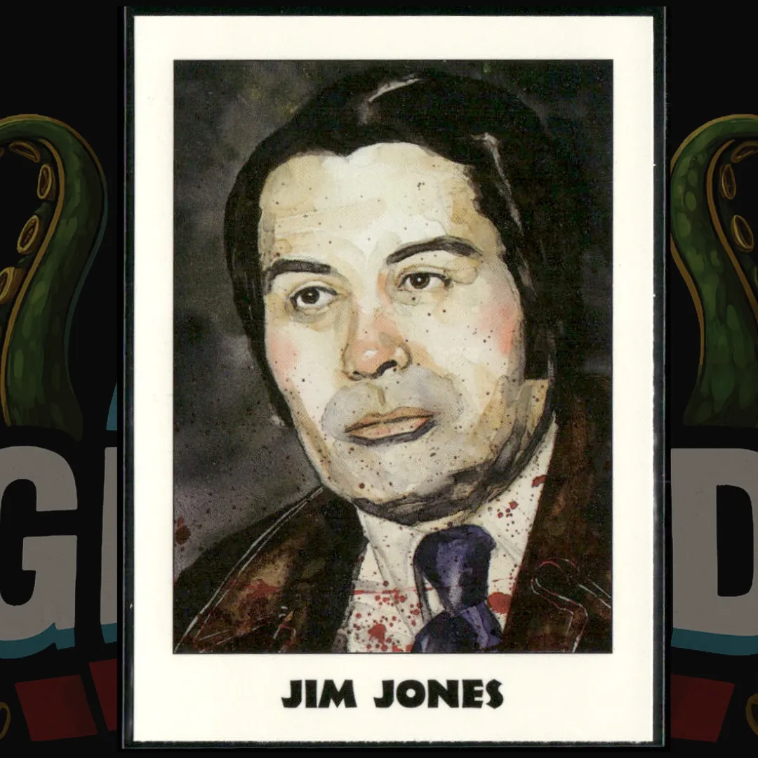 1992 Eclipse True Crime Card 74 James Warren Jones